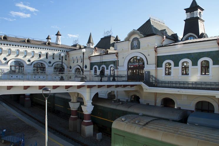 Wladiwostok: Bahnhof