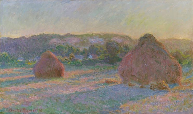 Claude Monet. Stacks of Wheat (End of Summer), 1890-91.