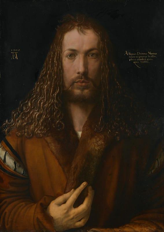 Albrecht Dürer: Selbstbildnis im Pelzrock