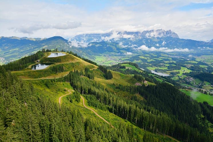 Hahnenkamm: Im Sommer