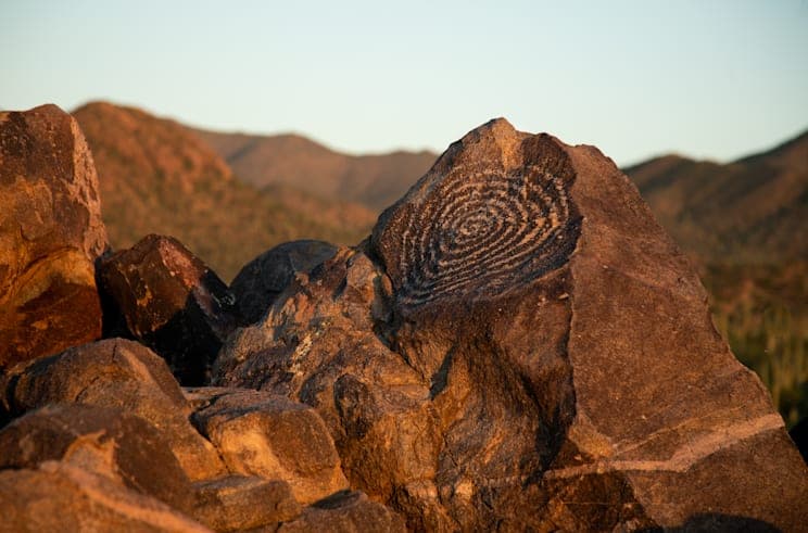 Saguaro National Park: Felszeichnungen