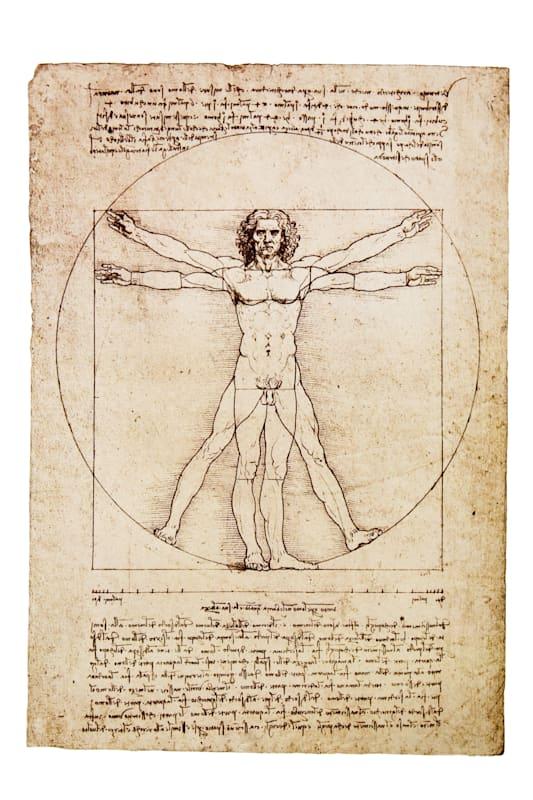 Leonardo da Vinci: »Der vitruvianische Mensch«