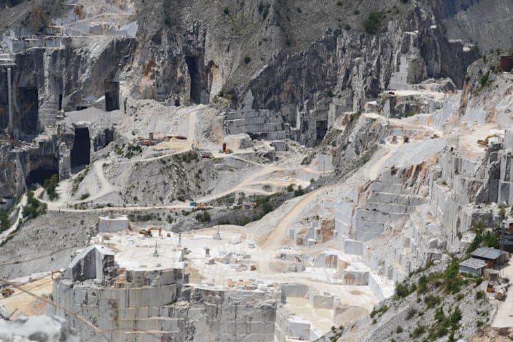 Marmorbruch in Carrara