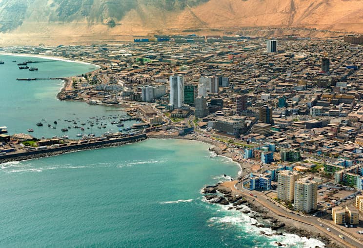 Iquique: Stadtansicht