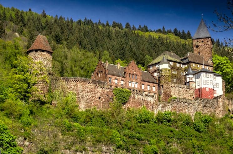 Zwingenberg: Burganlage