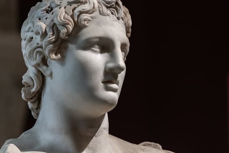Alexander der Große: Marmorskulptur