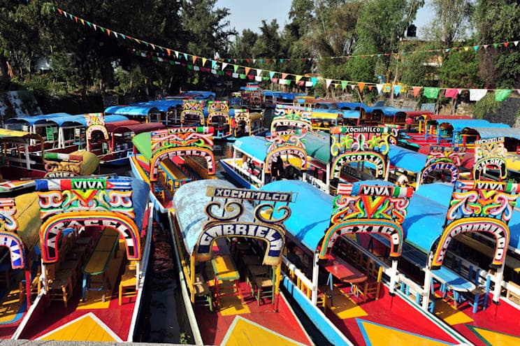 Xochimilco: schwimmende Gärten