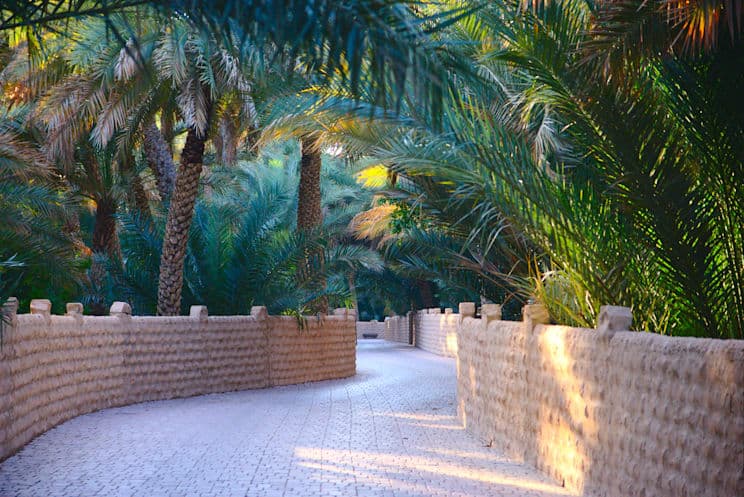 Eingang zur Oase Al Ain