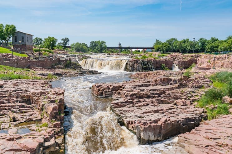 Sioux Falls: Wasserfall