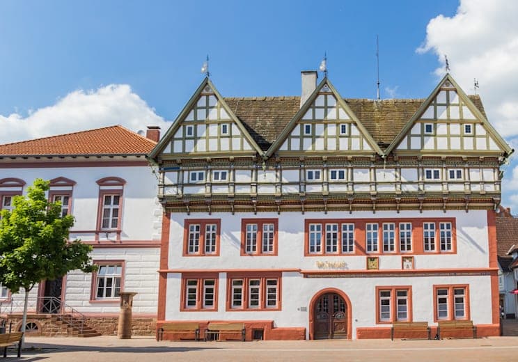 Fachwerkbau: Rathaus in Blomberg